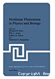 NONLINEAR PHENOMENA IN PHYSICS AND BIOLOGY