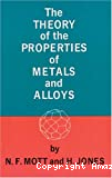 THE THEORY OF THE PROPERTIES OF METALS AND ALLOYS