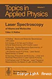 LASER SPECTROSCOPY of Atoms and Molecules