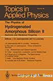 THE PHYSICS OF HYDROGENATED AMORPHOUS SILICON II