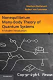NONEQUILIBRIUM MANY-BODY THEORY OF QUANTUM SYSTEMS