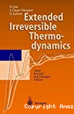 EXTENDED IRREVERSIBLE THERMODYNAMICS