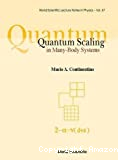 QUANTUM SCALING IN MANY-BODY SYSTEMS