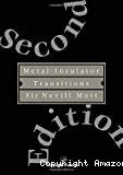 METAL-INSULATOR TRANSITIONS