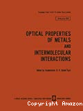 OPTICAL PROPERTIES OF METALS AND INTERMOLECULAR INTERACTIONS