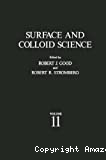 SURFACE AND COLLOID SCIENCE