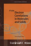 ELECTRON CORRELATIONS IN MOLECULES AND SOLIDS