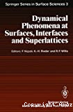 DYNAMICAL PHENOMENA AT SURFACES, INTERFACES AND SUPERLATTICES