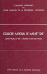 COLLOQUE NATIONAL DE MAGNETISME