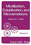 MICELLIZATION, SOLIBILIZATION, AND MICROEMULSIONS