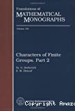 CHARACTERS OF FINITE GROUPS