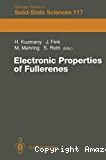 ELECTRONIC PROPERTIES OF FULLERENES