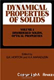DYNAMICAL PROPERTIES OF SOLIDS