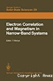 ELECTRON CORRELATION AND MAGNETISM IN NARROW-BAND SYSTEMS