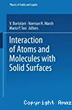 INTERACTION OF ATOMS AND MOLECULES WITH SOLID SURFACES
