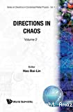 DIRECTIONS IN CHAOS