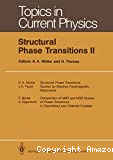 STRUCTURAL PHASE TRANSITIONS II