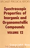 SPECTROSCOPIC PROPERTIES OF INORGANIC AND ORGANOMETALLIC COMPOUNDS