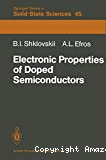 ELECTRONIC PROPERTIES OF DOPED SEMICONDUCTORS