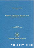 MAGNETISM AND MAGNETIC MATERIALS 1976