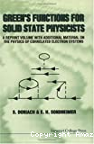 GREEN'S FUNCTIONS FOR SOLID STATE PHYSICISTS