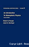 AN INTRODUCTION TO ATMOSPHERIC PHYSICS