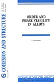 ORDER AND PHASE STABILITY IN ALLOYS