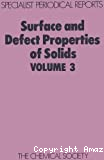 SURFACE AND DEFECT PROPERTIES OF SOLIDS