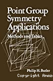 POINT GROUP SYMMETRY APPLICATIONS