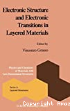 ELECTRONIC STRUCTURE AND ELECTRONIC TRANSITIONS IN LAYERED MATERIALS