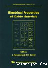 ELECTRICAL PROPERTIES OF OXIDE MATERIALS