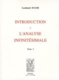 INTRODUCTION A L'ANALYSE INFINITESIMALE