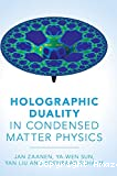 HOLOGRAPHIC DUALITY IN CONDENSED MATTER PHYSICS