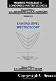 LANDAU LEVEL SPECTROSCOPY