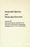 MOLECULAR SPECTRA AND MOLECULAR STRUCTURE