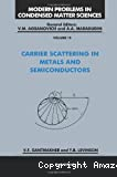 CARRIER SCATTERING IN METALS AND SEMICONDUCTORS