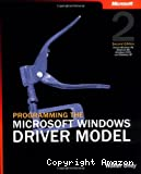 PROGRAMMING THE MICROSOFT WINDOWS DRIVER MODEL