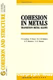 COHESION IN METALS