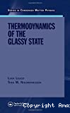 THERMODYNAMICS OF THE GLASSY STATE