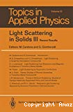 LIGHT SCATTERING IN SOLIDS III