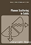 PHONON SCATTERING IN SOLIDS