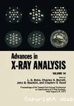 ADVANCES IN X-RAY ANALYSIS