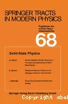 SOLID STATE PHYSICS