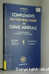 COMPLEMENTS AU NOUVEAU TRAITE DE CHIMIE MINERALE