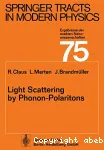 LIGHT SCATTERING BY PHONON-POLARITONS