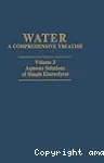 WATER A COMPREHENSIVE TREATISE