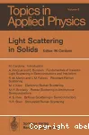 LIGHT SCATTERING IN SOLIDS