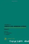 PROGRESS IN SURFACE AND MEMBRANE SCIENCE