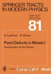 POINT DEFECTS IN METALS I