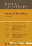 NEUTRON DIFFRACTION